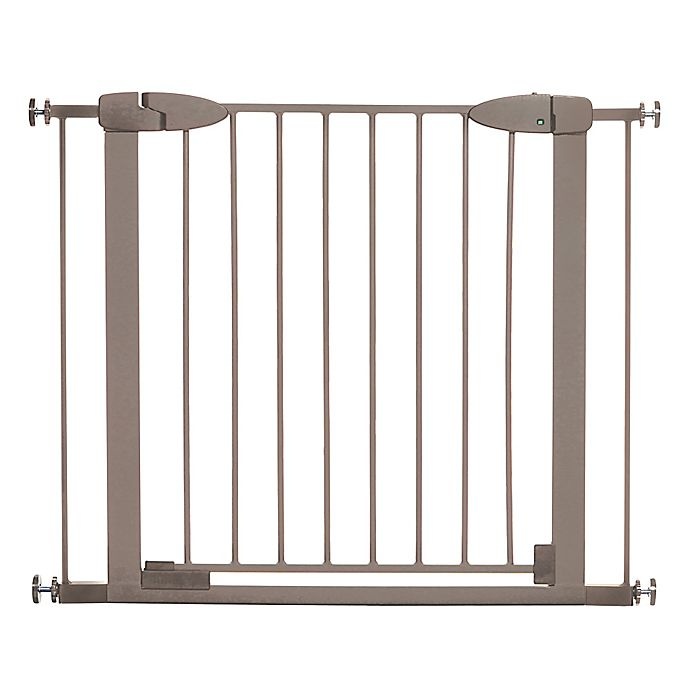 slide 1 of 5, Dreambaby Boston Auto-Close Security Gate - Taupe, 1 ct