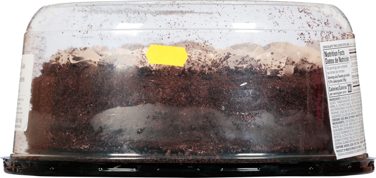 slide 2 of 14, Our Specialty Treat Shop Tres Leches Style Chocolate Cake 41.9 oz, 44 oz