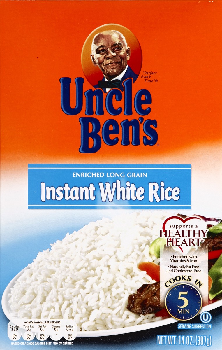 slide 4 of 4, Ben's Original Uncle Ben's Instant White Rice, 14 oz