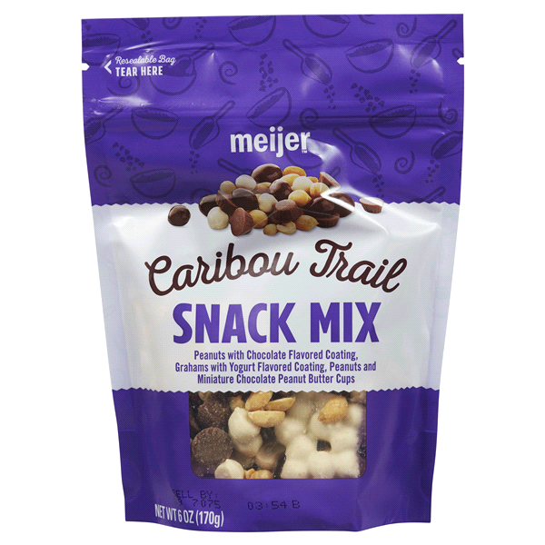 slide 1 of 1, Meijer Caribou Trail Snack Mix, 6 oz