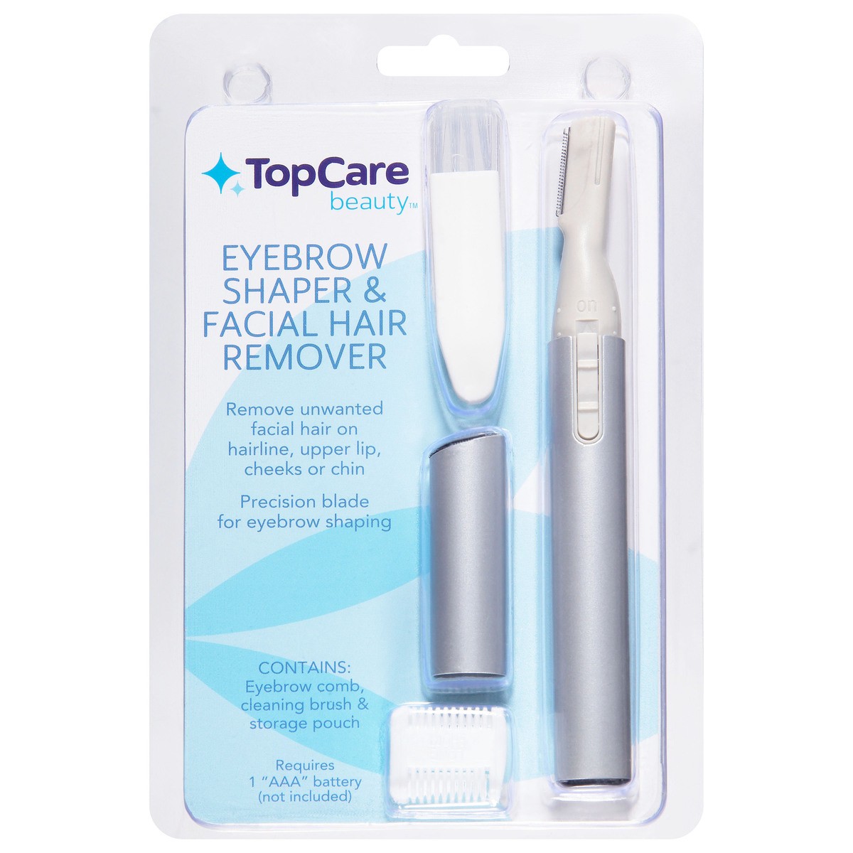 slide 1 of 2, TopCare Beauty Eyebrow Shaper & Facial Hair Remover 1 ea, 1 ct