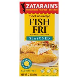 Zatarain's Fish Fry - Seasoned, 12 oz
