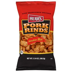 Herr's Hot Pork Rinds - 3.5 oz