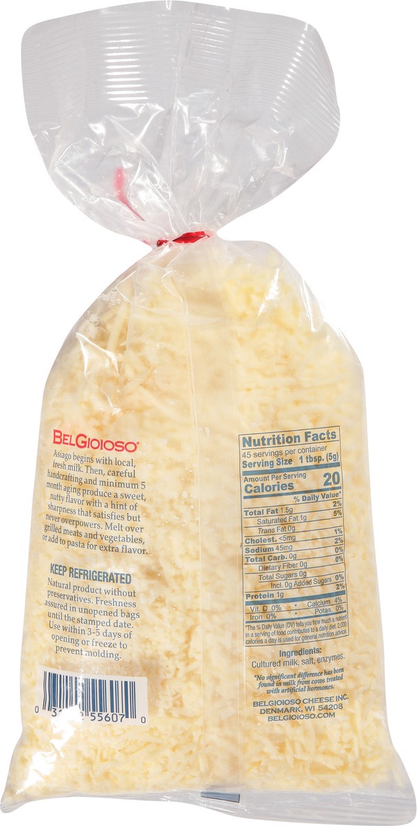 slide 9 of 14, BelGioioso Cheese Shredded Asiago, 8 oz