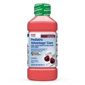 slide 1 of 1, CVS Health Advantage Care Pediatric Electrolyte Solution, Cherry Punch, 1 L, 1 liter