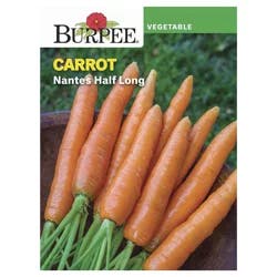 Burpee Carrot Nature's Half Long Seeds