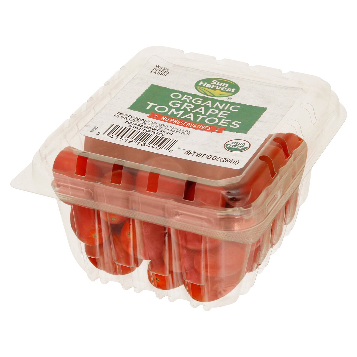 slide 4 of 12, Sun Harvest Organic Grape Tomato, 10 oz