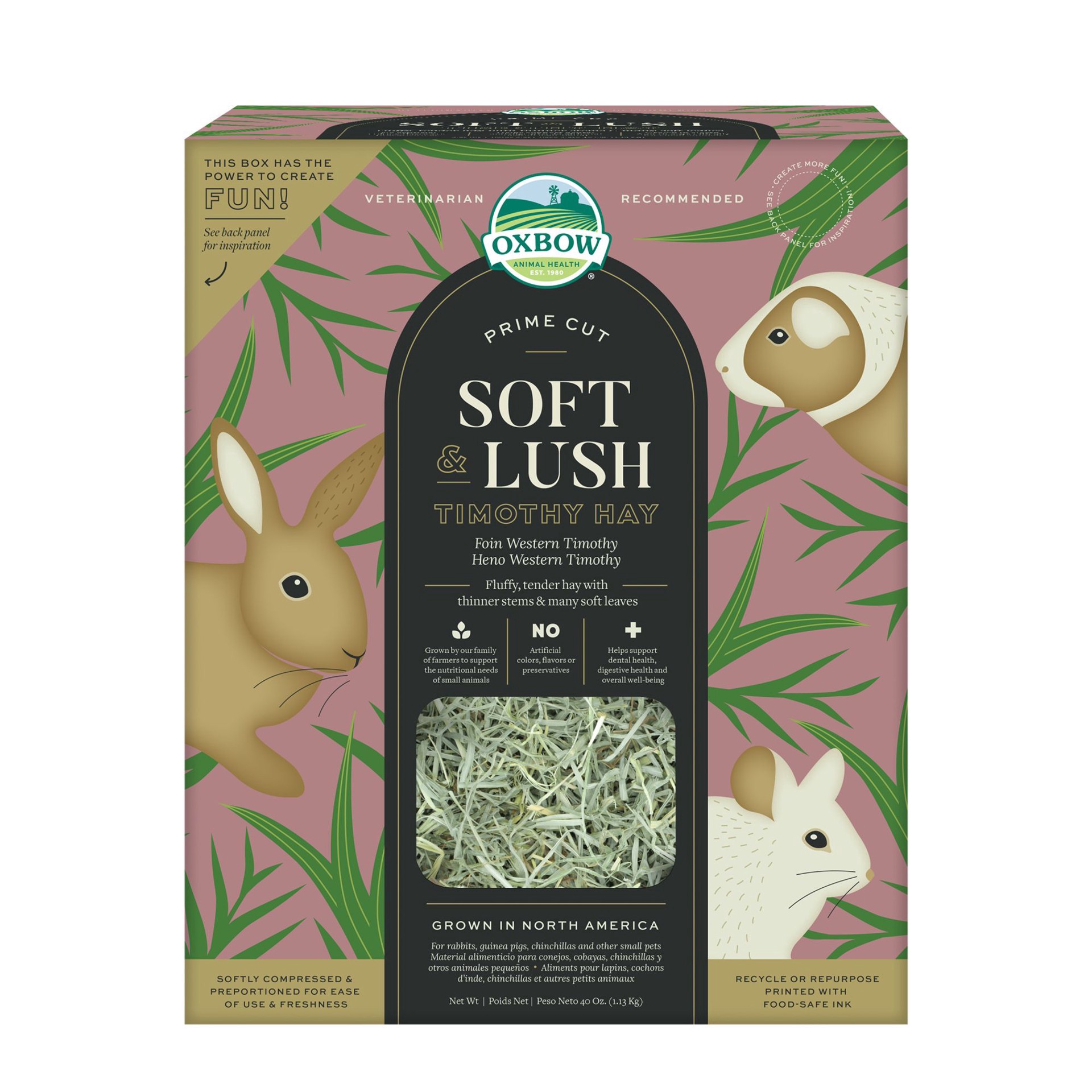 slide 1 of 1, Oxbow Prime Cut Soft & Lush Hay, 40 oz