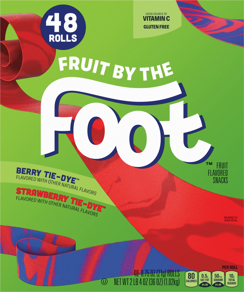 slide 2 of 12, Betty Crocker Fruit by the Foot, Gluten Free Variety Pack, 48 ct, 48 ct