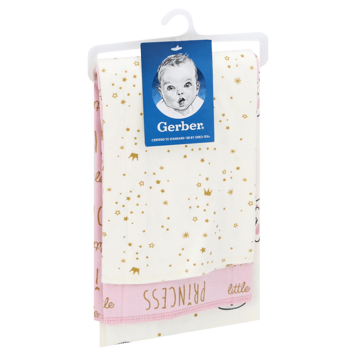 slide 3 of 10, Gerber Burp Cloths 3 ea, 3 ct