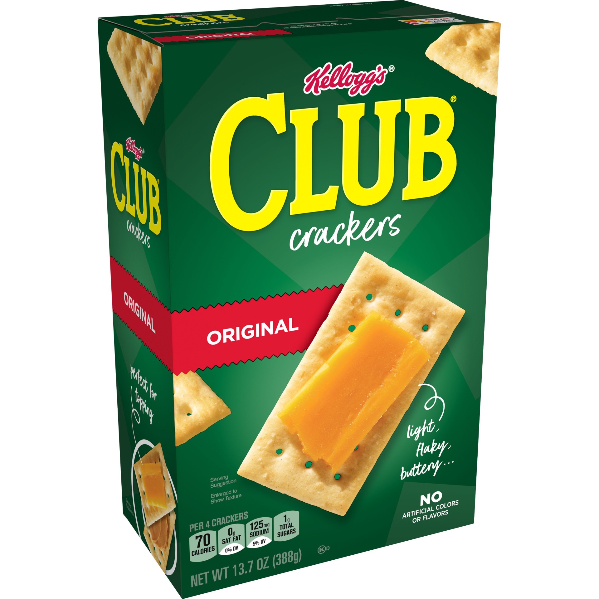 slide 1 of 3, Keebler Club Orig Cracker, 13.7 oz