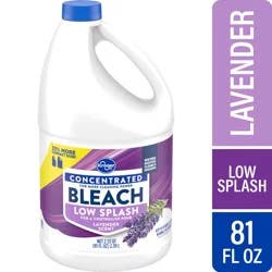 Kroger Low Splash Lavender Scent Concentrated Bleach