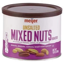 Meijer Unsalted Mixed Nuts