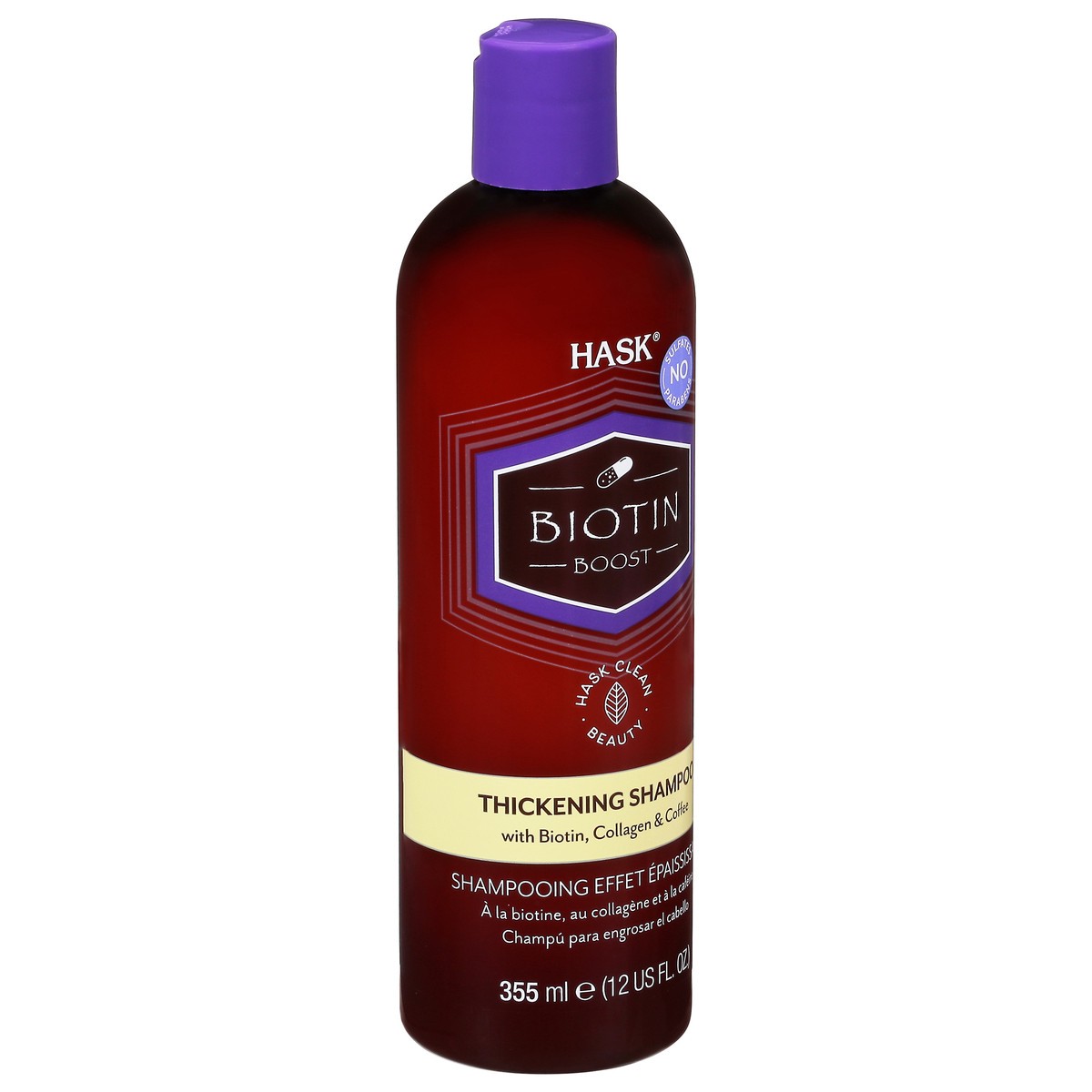 slide 3 of 9, Hask Biotin Boost Thickening Shampoo 12 fl oz, 12 fl oz