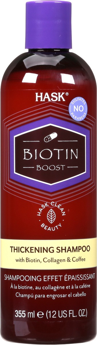 slide 7 of 9, Hask Biotin Boost Thickening Shampoo 12 fl oz, 12 fl oz