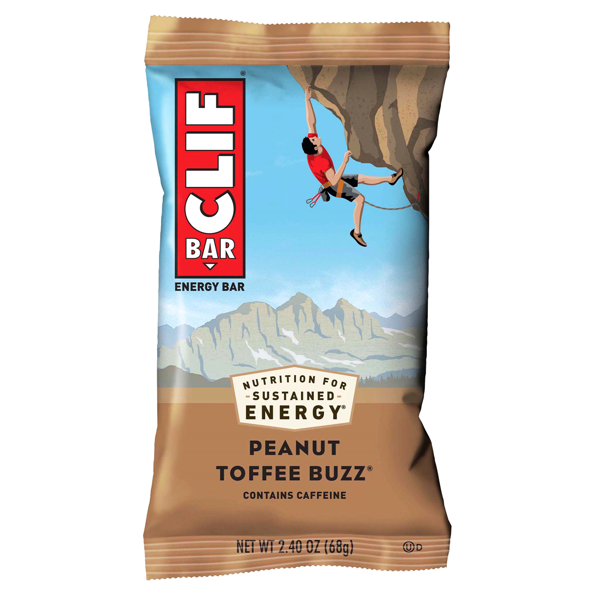 slide 1 of 6, United Natural Foods, Inc. Bar Peanut Toffee Buzz Contains Caffeine (Single), 2.4 oz