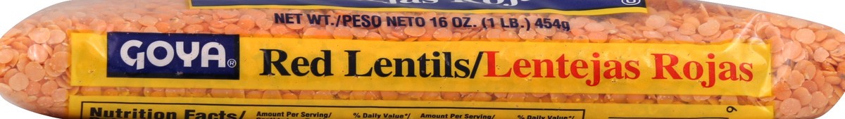 slide 3 of 5, Goya Red Lentils 16 oz, 16 oz