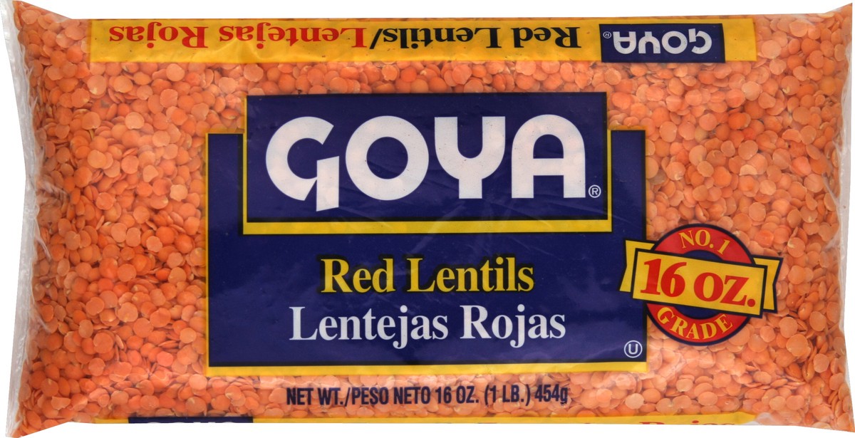 slide 2 of 5, Goya Red Lentils 16 oz, 16 oz