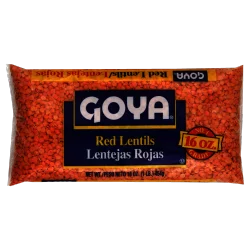 Goya Red Lentils 16 oz