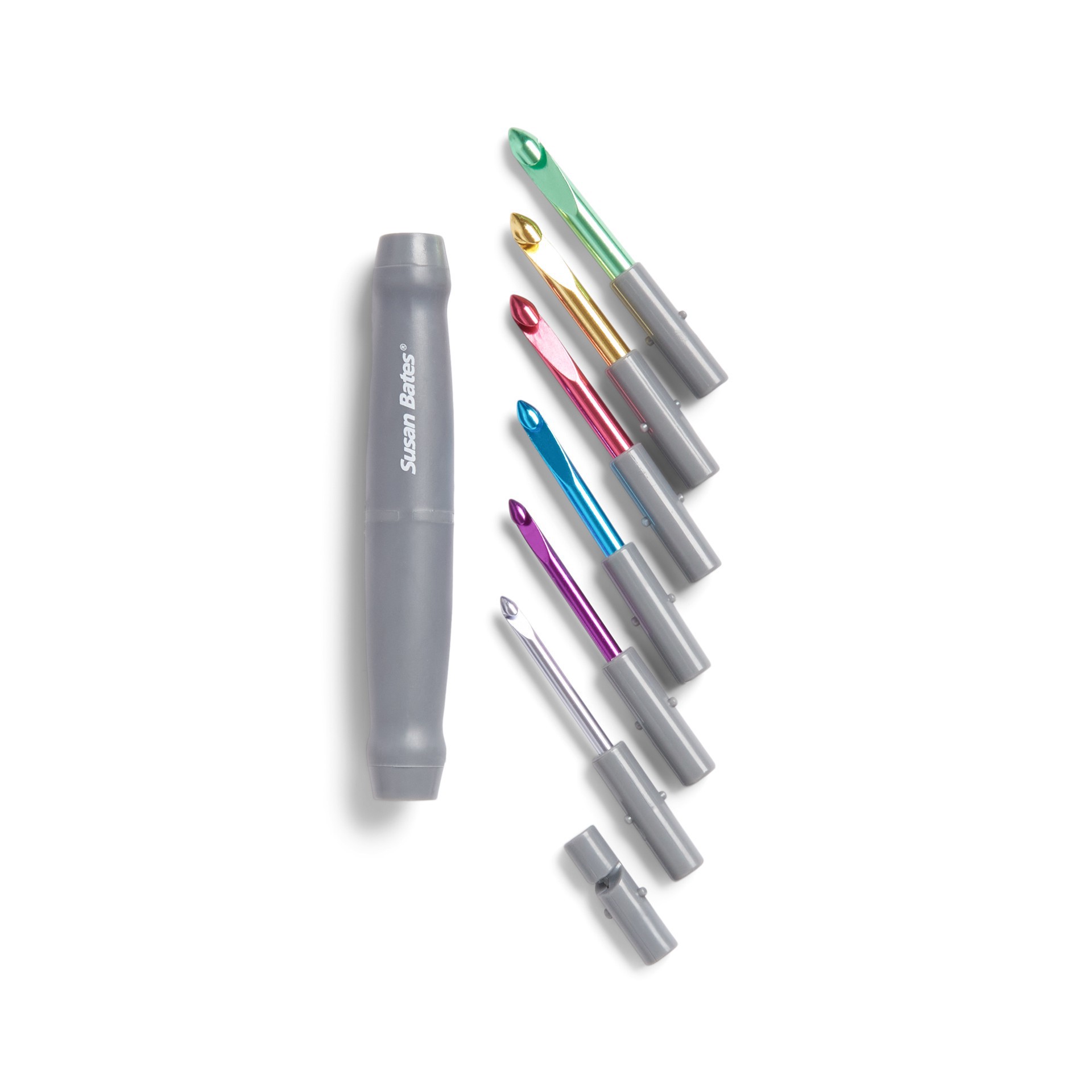 slide 3 of 3, Susan Bates Twist & Lock Kit, 8.47 in x 4.33 in x 2.88 in