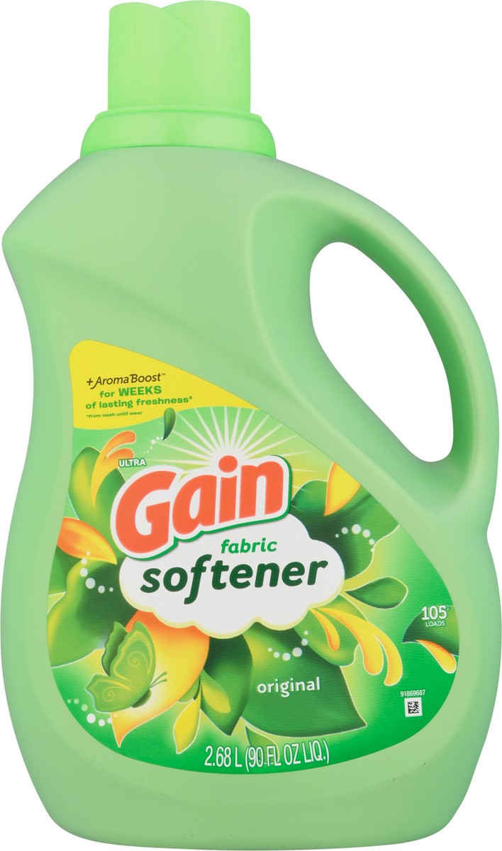 slide 5 of 12, Ultra Gain Original Fabric Softener 90 fl oz, 1 ct