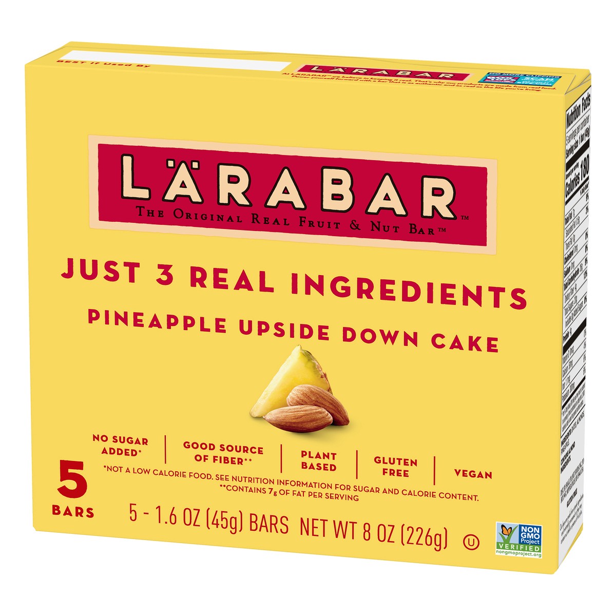 slide 8 of 12, LÄRABAR Pineapple Upside Down Cake Fruit & Nut Bar 5 ea, 5 ct; 1.6 oz