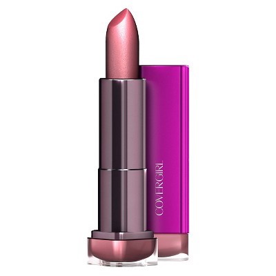 slide 1 of 2, Covergirl Colorlicious Lipstick - 375 Coquette Orchid, 12 oz