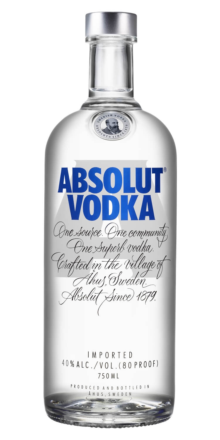 slide 1 of 1, Absolut Vodka, 750 ml