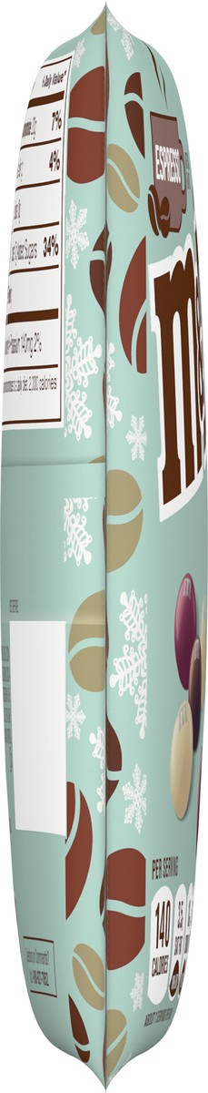 slide 6 of 7, M&M's Dark & Milk Chocolate Espresso Christmas Candy, 7.44 oz Bag, 7.44 oz