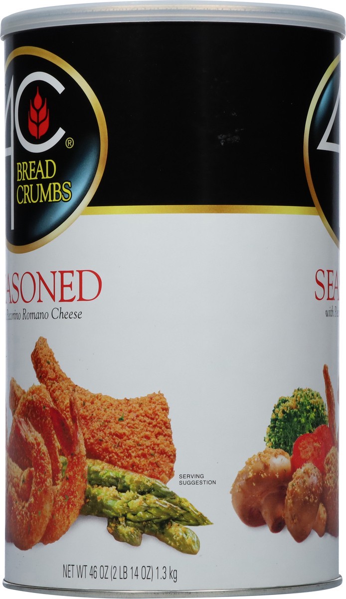 slide 7 of 14, 4C Seasoned Bread Crumbs with Pecorino Romano Cheese 46 oz, 46 oz