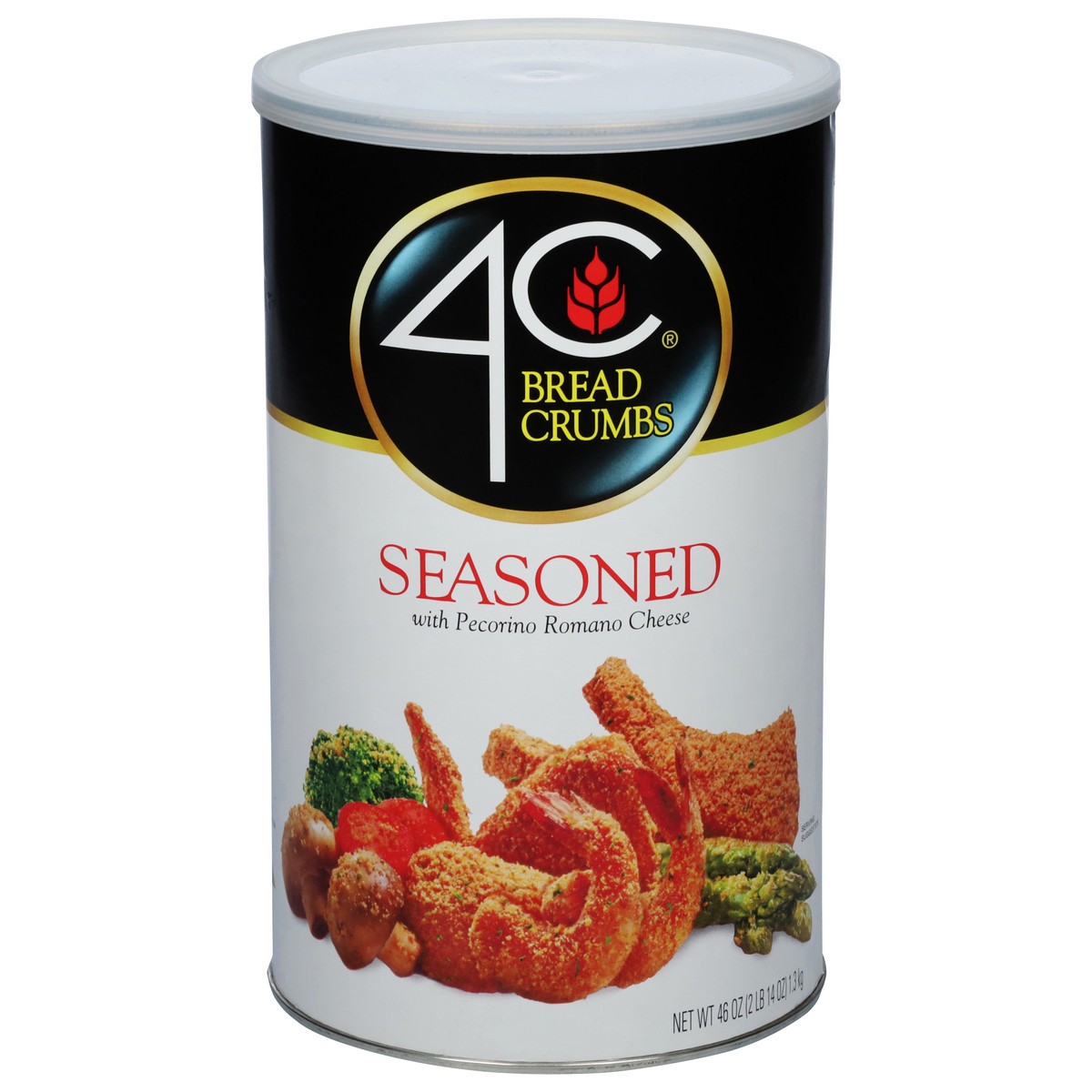 slide 5 of 14, 4C Seasoned Bread Crumbs with Pecorino Romano Cheese 46 oz, 46 oz