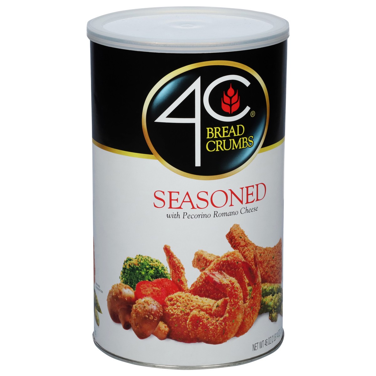 slide 13 of 14, 4C Seasoned Bread Crumbs with Pecorino Romano Cheese 46 oz, 46 oz