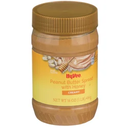 Hy-vee Creamy Peanut Butter Spread With Honey