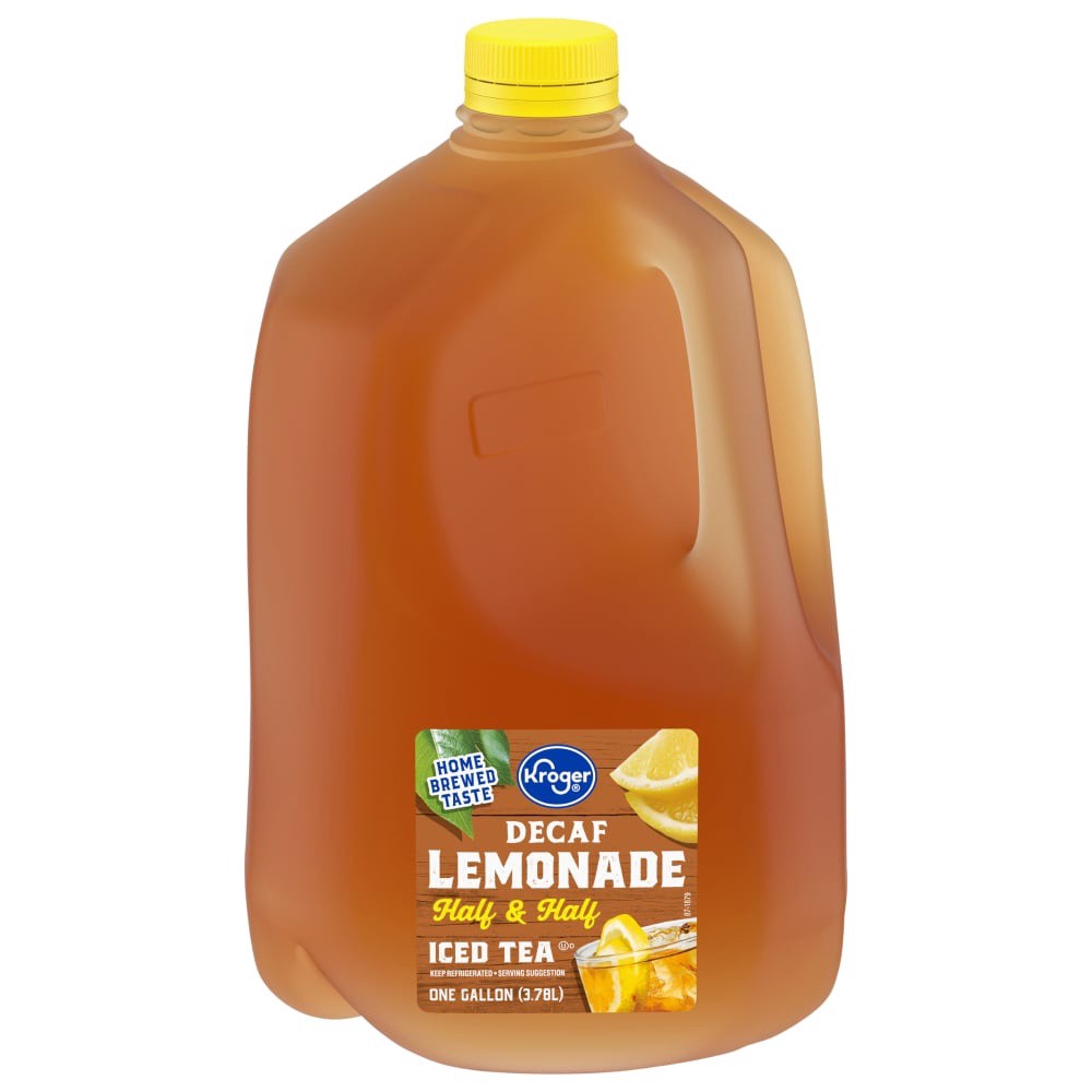 slide 2 of 3, Kroger Decaffeinated Hal & Half Lemonade & Tea - 1 gal, 1 gal