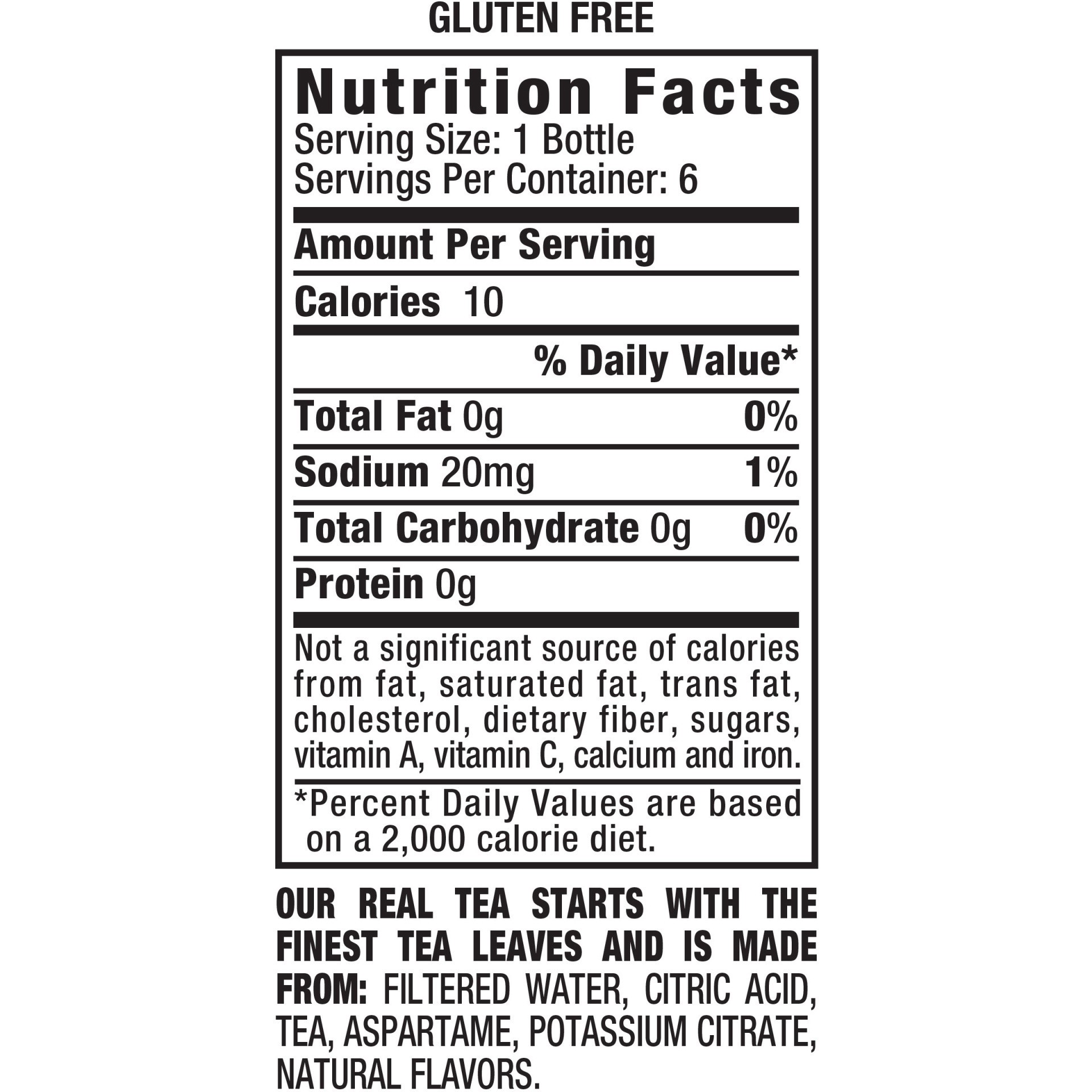 slide 3 of 3, Snapple Tea 6 ea, 6 ct