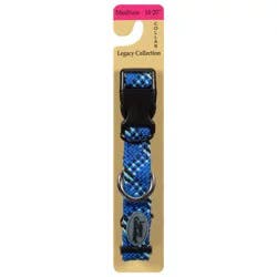 Legacy Collection Medium Blue Flat Braided Collar 1 ea