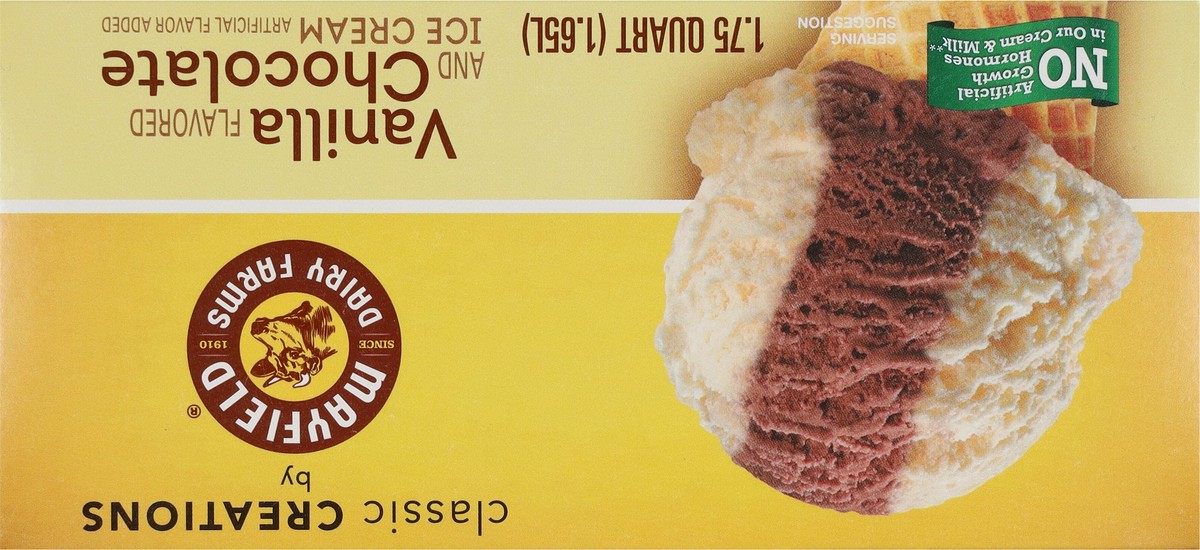 slide 12 of 13, Mayfield Dairy Farms Vanilla Chocolate Ice Cream 1.75 qt, 1.75 qt