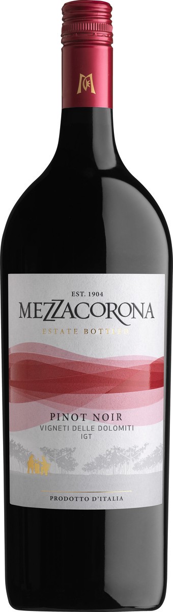 slide 2 of 4, Mezzacorona 2018 Pinot Noir 1500 ml, 1.5 liter