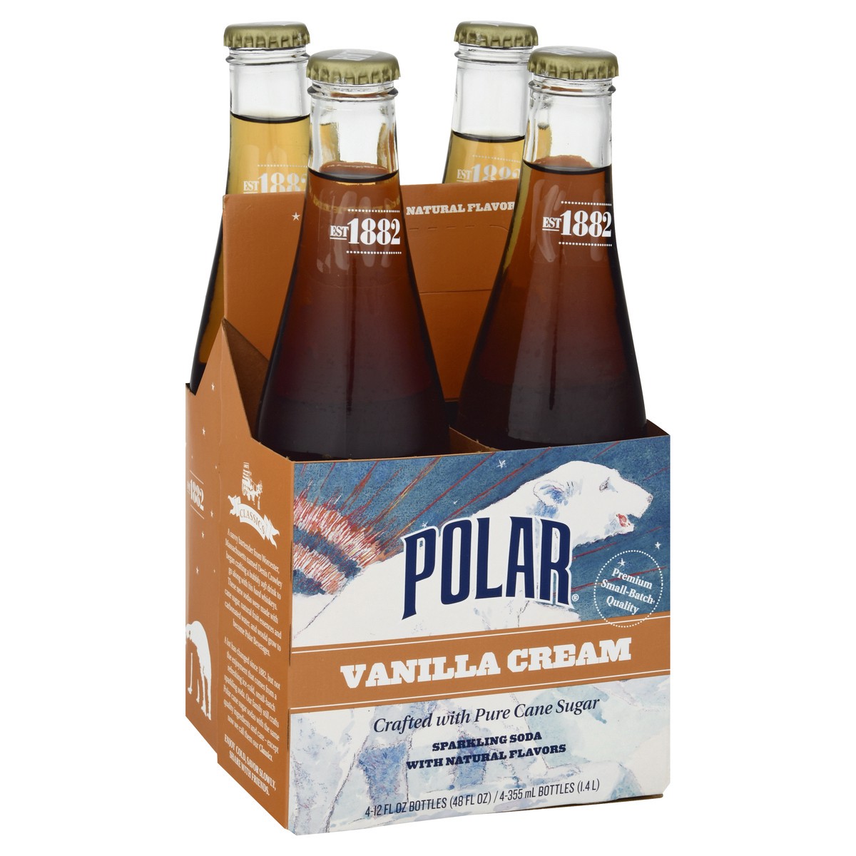 slide 3 of 9, Polar Vanilla Cream Classic Soda - 11.5 oz, 11.5 oz