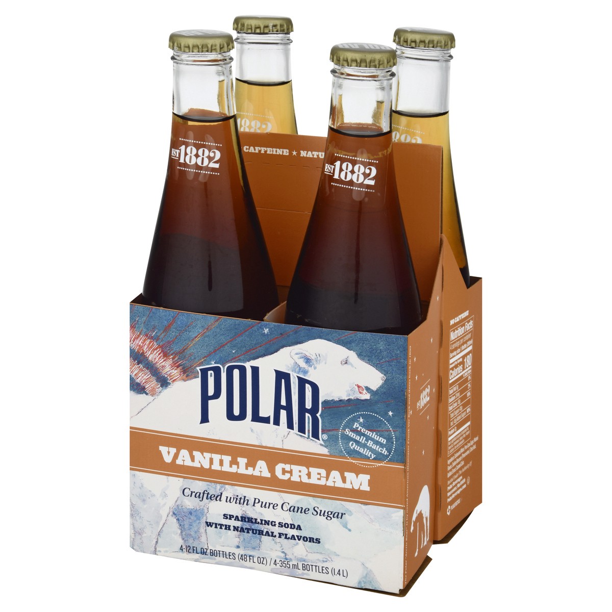 slide 6 of 9, Polar Vanilla Cream Classic Soda - 11.5 oz, 11.5 oz