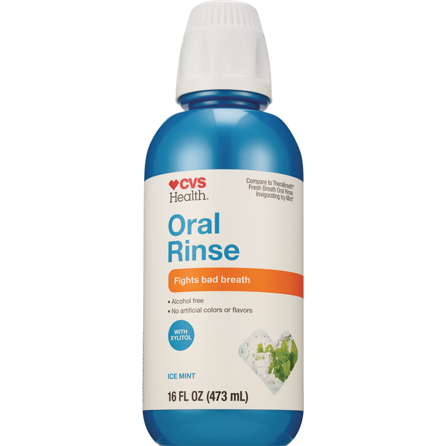 slide 1 of 1, CVS Health Oral Rinse, Ice Mint, 16 Oz, 16 oz