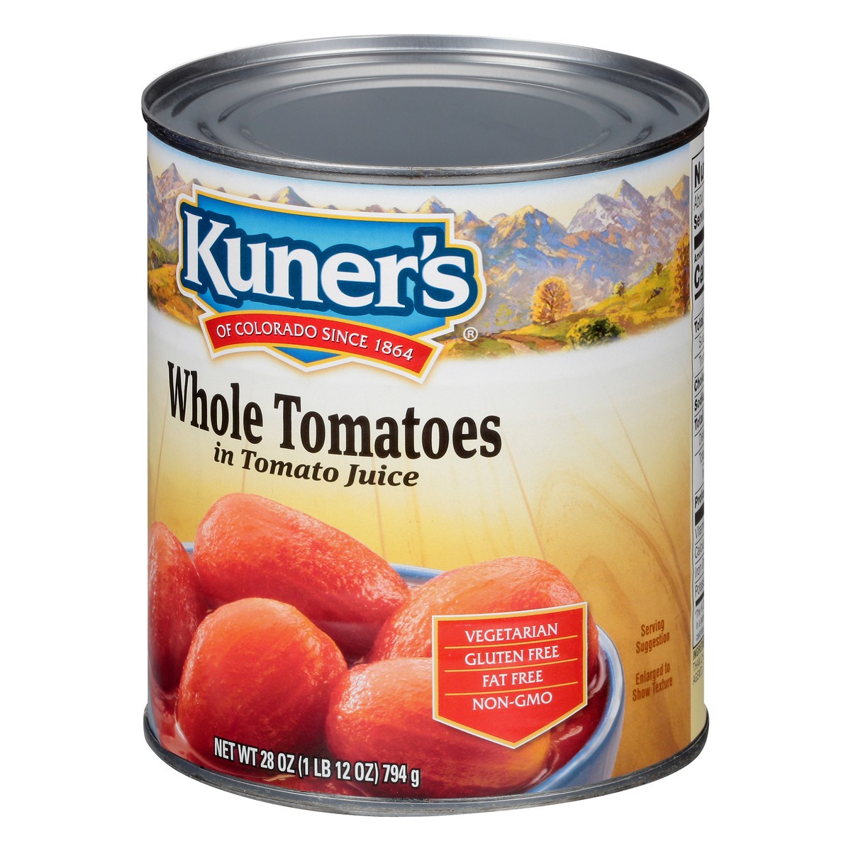 slide 2 of 10, Kuner's Kuners Tomatoes Peeled Whole, 28 oz