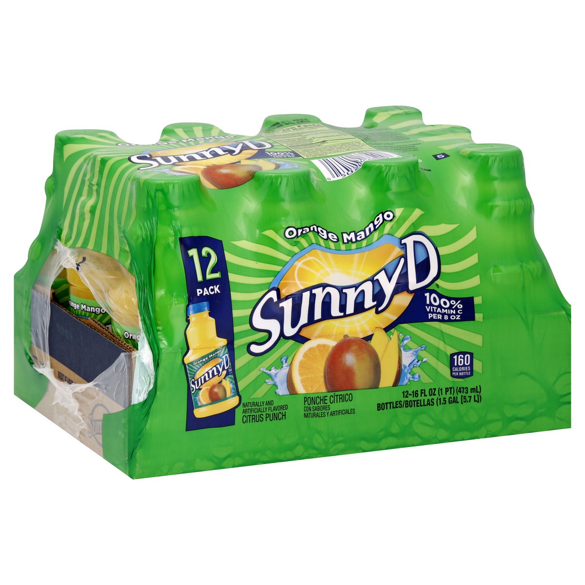 slide 3 of 4, Sunny D Citrus Punch - 12 ct, 12 ct