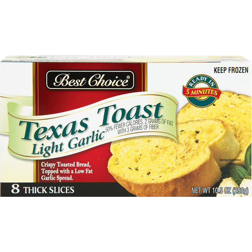 slide 1 of 1, Best Choice Garlic Texas Toast Lite, 10.5 oz