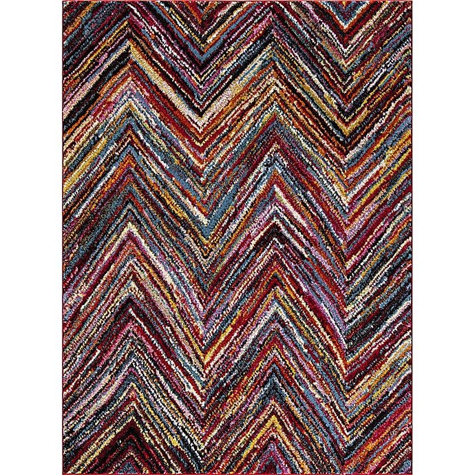 slide 1 of 3, Jaipur Living Jaipur Diamond Chevron Area Rug, 2 ft 7 in x 5 ft