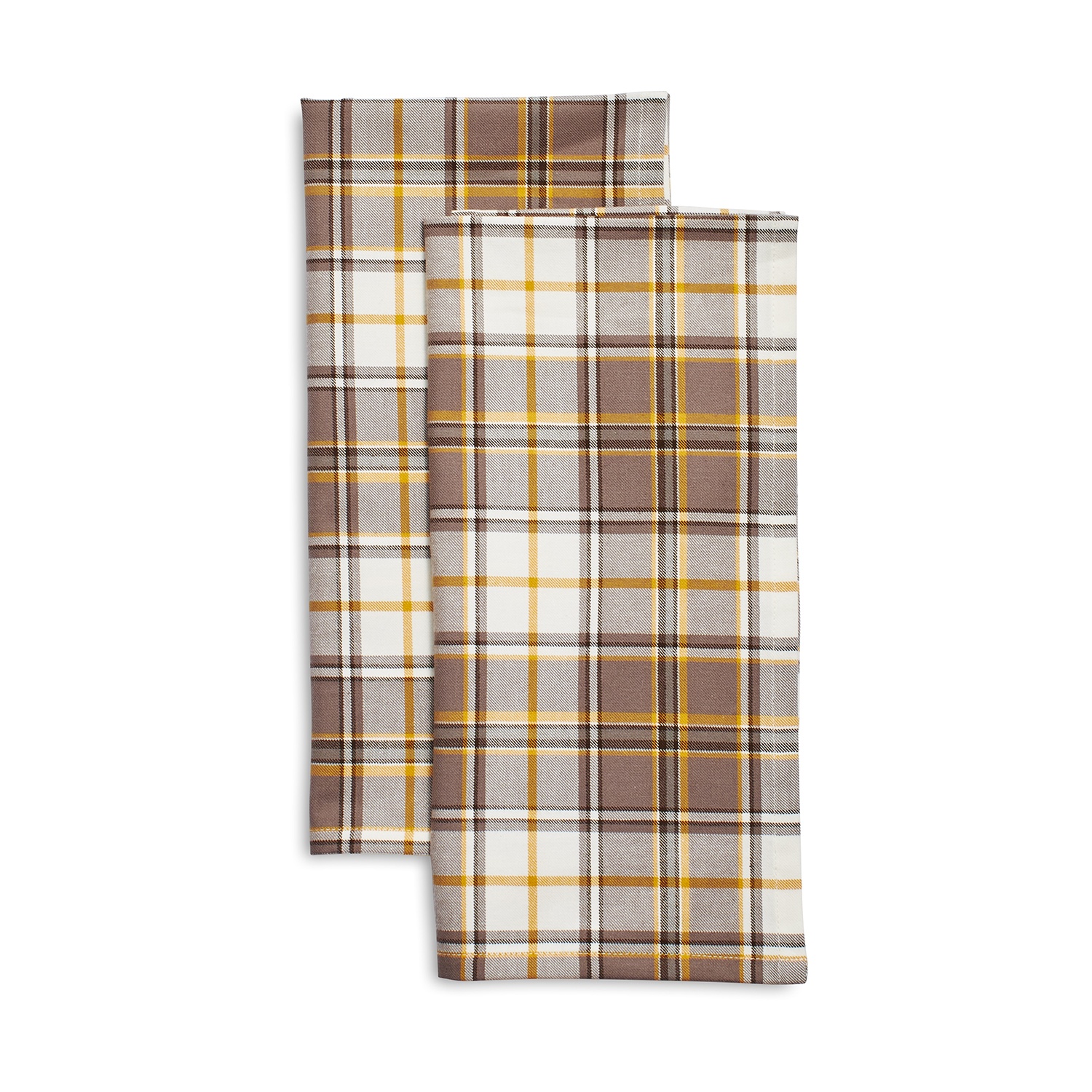 slide 1 of 1, Sur La Table Plaid Kitchen Towels, 2 ct