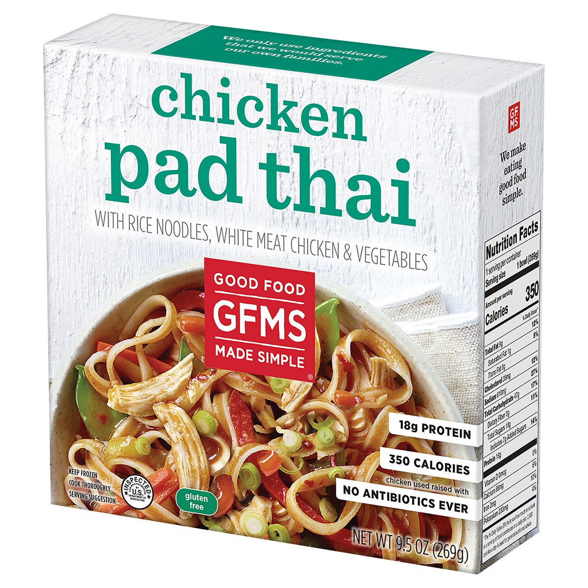 slide 7 of 7, Good Food Made Simple Chicken Pad Thai, 9.5 oz