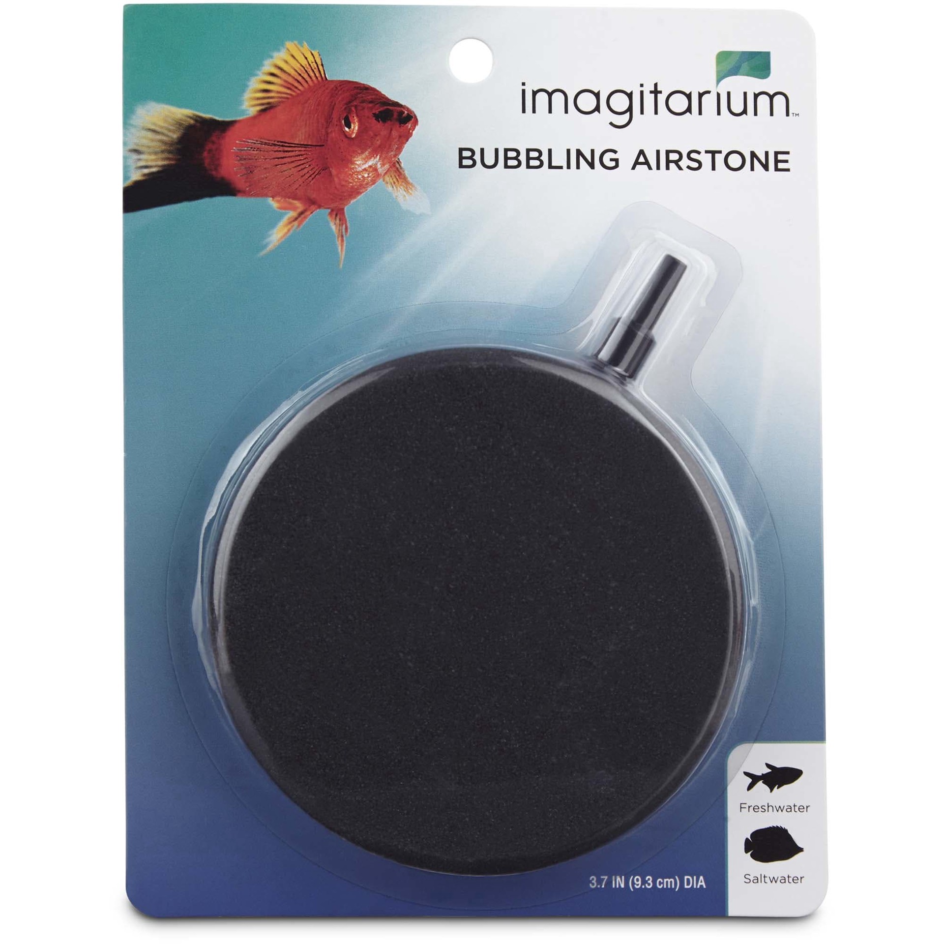 slide 1 of 1, Imagitarium Bubbling Round Airstone, 3.7" Diameter, LG