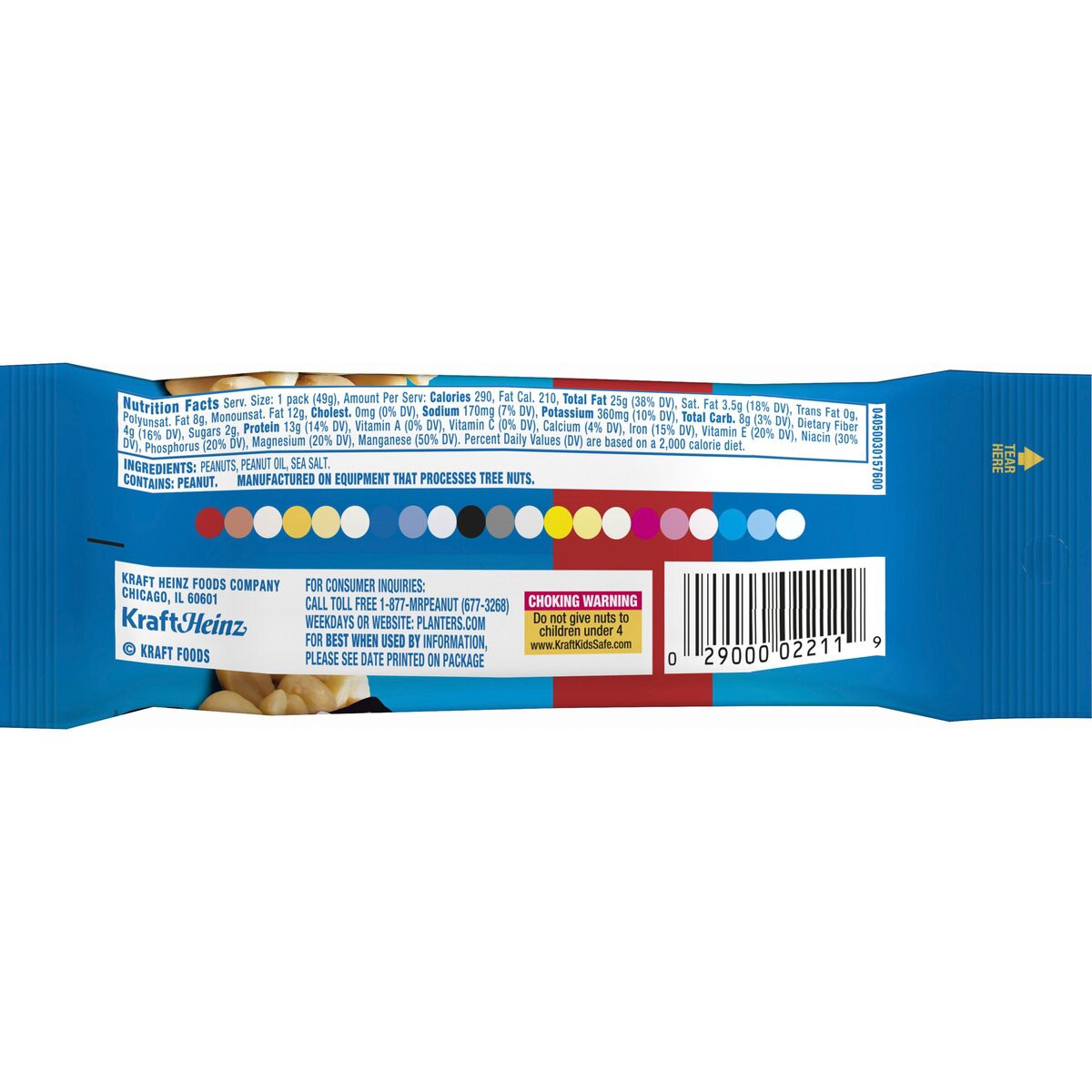 slide 7 of 8, Planters Salted Peanuts 1.75 oz, 1.75 oz