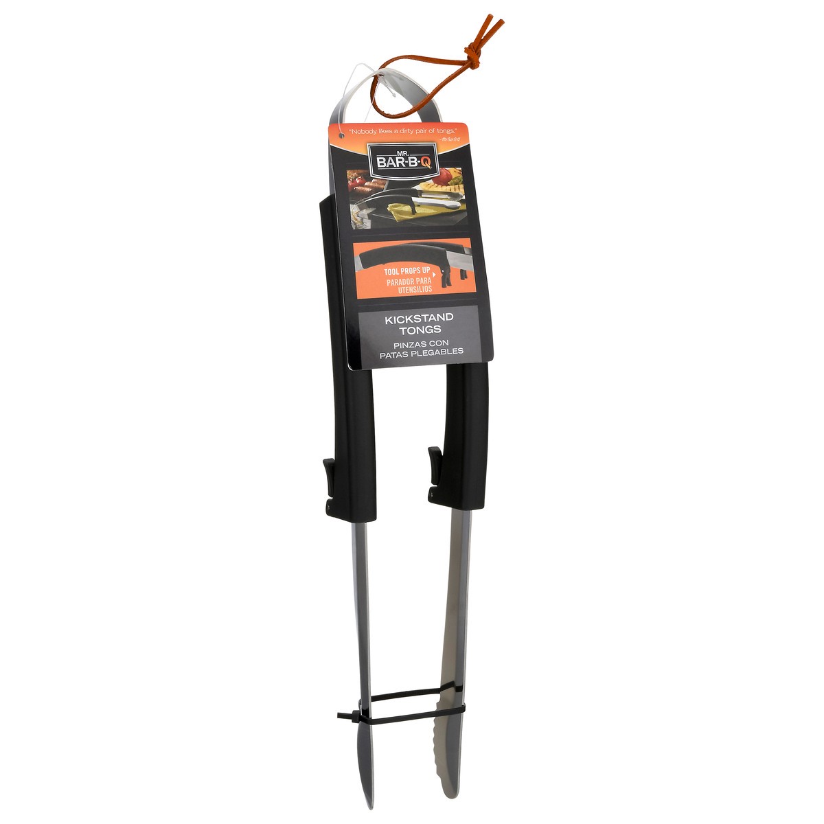 slide 9 of 9, Mr. Bar-B-Q Kickstand Tongs 1 ea, 1 ct